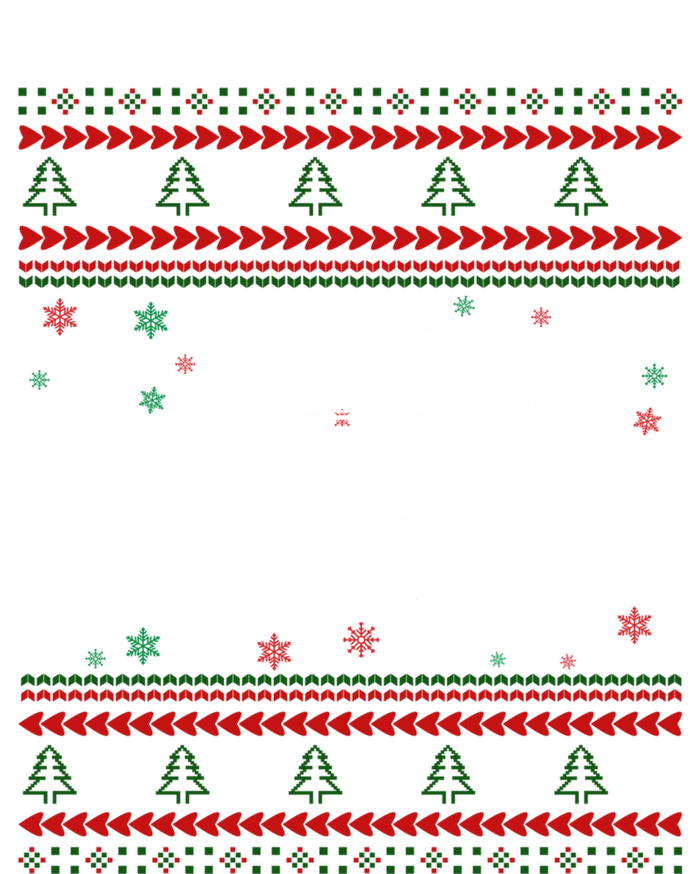 911 Silhouette Ugly Christmas Car Lover Funny Gift T-Shirt