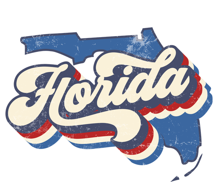 State Of Florida Retro Logo T-Shirt