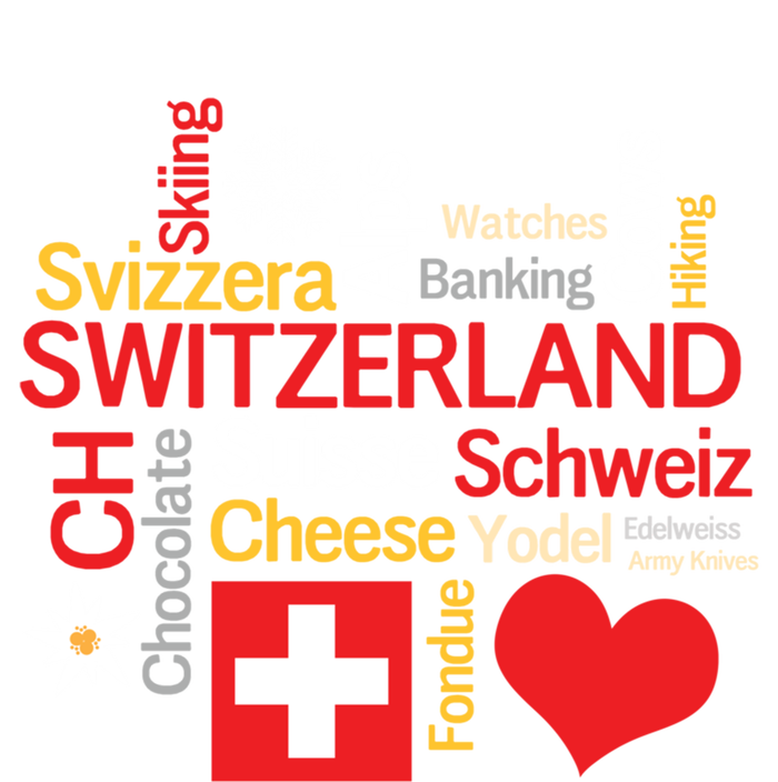 Why I Love Switzerland Cute Gift Women's Racerback Tank