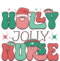 Wolly Jolly Nurse Holiday Graphic T-Shirt