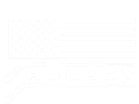 American Flag Hockey Hockey Gift Softstyle Adult Sport Polo