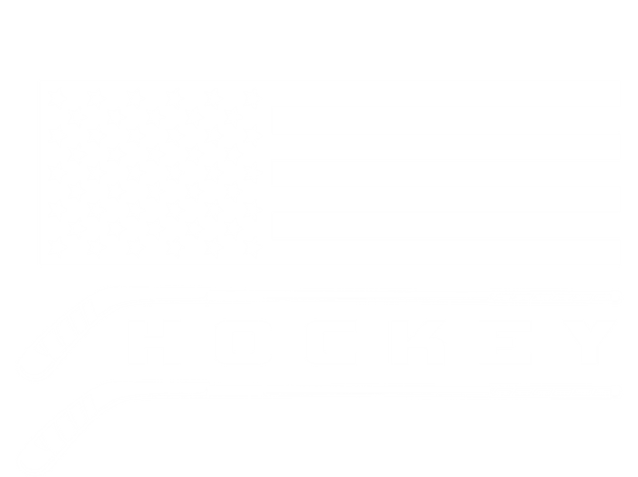 American Flag Hockey Hockey Gift Softstyle Adult Sport Polo