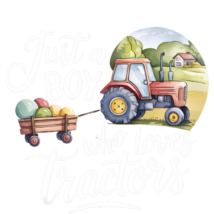 Farm Just A Who Loves Tractors Farmer Cool Gift Tank Top