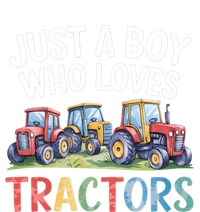 Farm Just A Who Loves Tractors Farmer Cute Gift T-Shirt