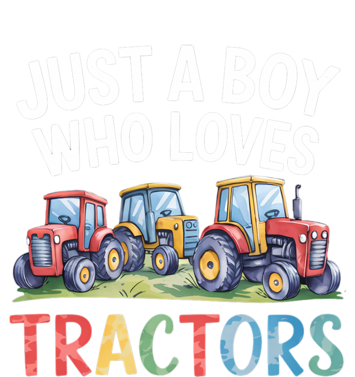 Farm Just A Who Loves Tractors Farmer Cute Gift T-Shirt