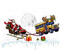 Santa Reindeer School Bus Christmas Driver T-Shirt