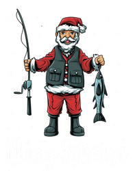 Merry Fishmas Santa Christmas Fisher Gift T-Shirt