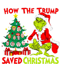 How The Trump Saved Christmas Funny Trump Christmas 2024 Hooded Wearable Blanket