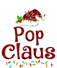 Pop Claus Christmas Pajama Matching Family Xmas Lights Gift T-Shirt