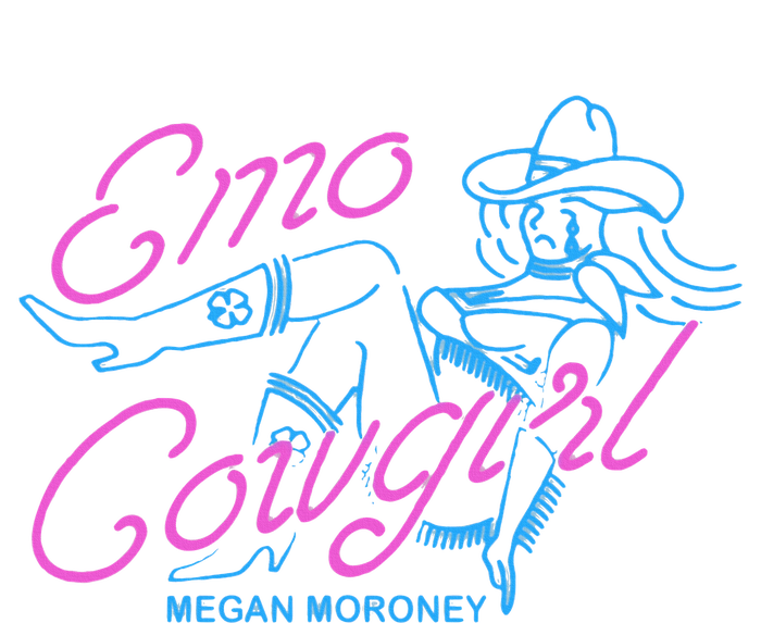 Megan Emo Cowgirl Am I Okay Baby Long Sleeve Bodysuit