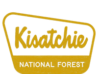 Kisatchie National Forest Vintage Inspired Sign Graphic Grommeted Golf Towel