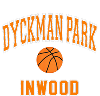 Dyckman Park Inwood Text Basketball Orange Print Tall Hoodie