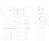 I Shoot Like A Girl Gun Shooting Funny Gift Mesh Reversible Basketball Jersey Tank