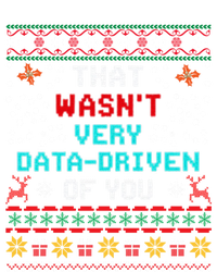 That WasnT Very Data Driven Of You Ugly Sweater Christmas Coaster