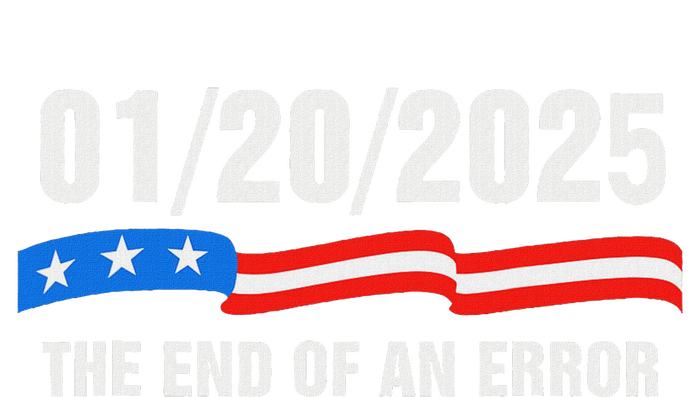 Ending Of A Nightmare January 20th 2025 Flag Usa Trump 45 47 T-Shirt