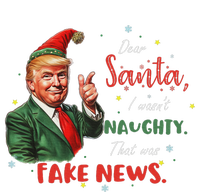 Christmas Trump Dear Santa Fake News Funny Xmas Trump 47 Grommeted Golf Towel