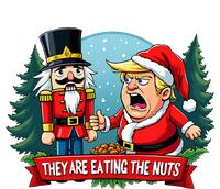 Trump Santa Claus With Nutcracker They Are Eating The Nuts T-Shirt