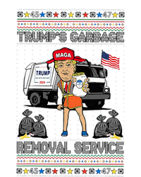 TrumpS Garbage Removal Service Funny Trump President 2025 V-Neck T-Shirt