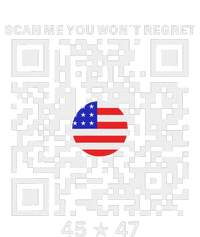 Qr Scan Me President Trump 4547 Trump Dancing Code Women's Racerback Tank