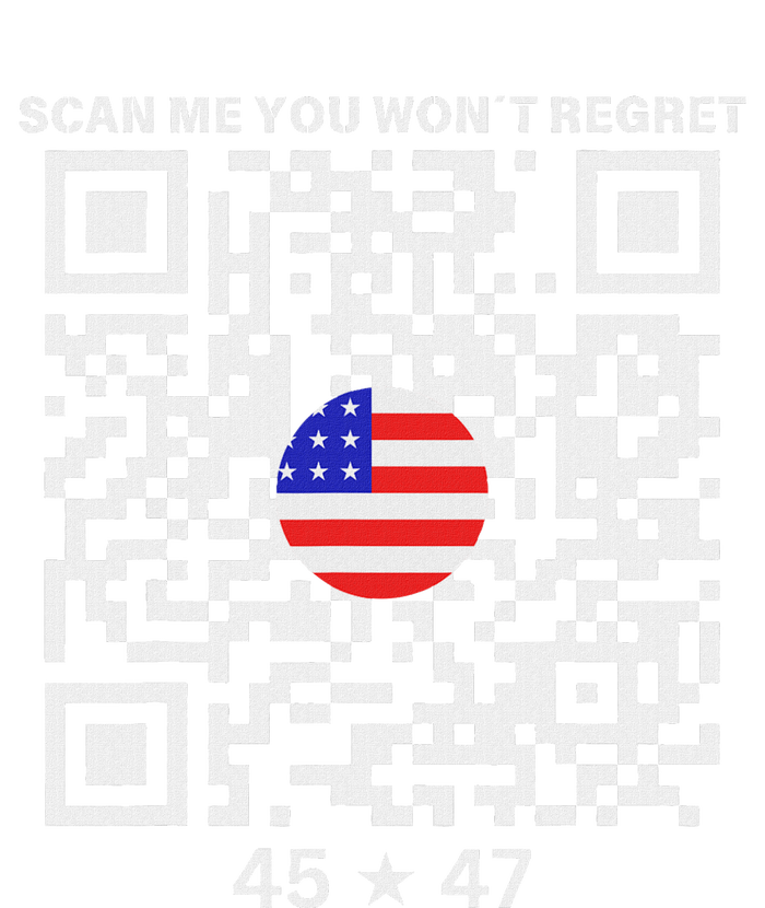 Qr Scan Me President Trump 4547 Trump Dancing Code Women's Racerback Tank