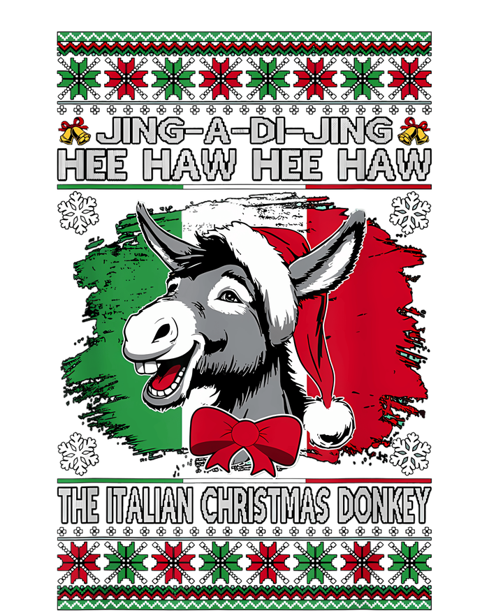 Chingedy Ching Dominick The Italian Christmas Donkey Xmas T-Shirt