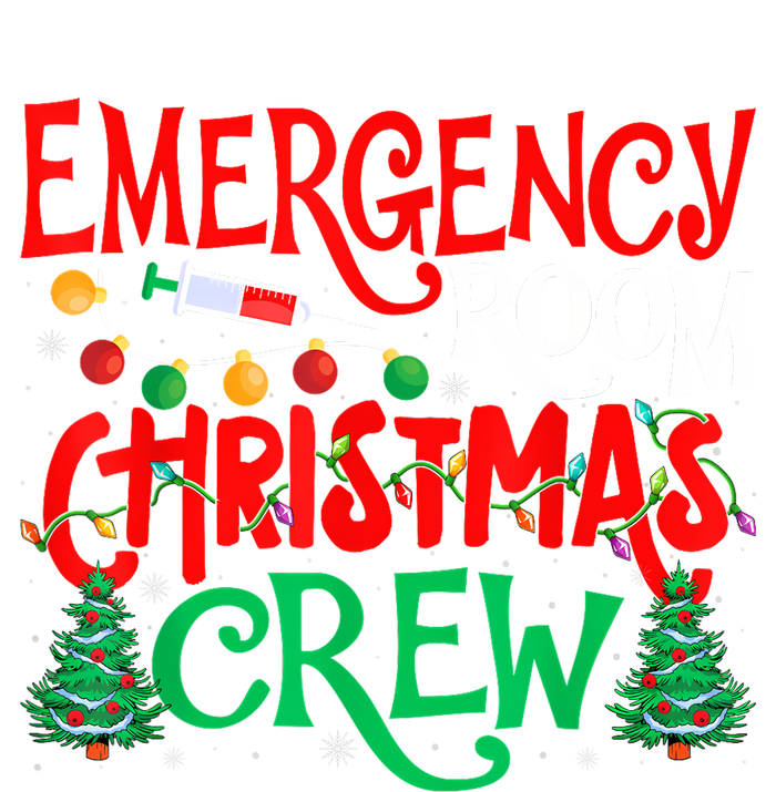 Emergency Room Christmas Crew Er Nurse Xmas Holiday Nursing Zip Tote Bag