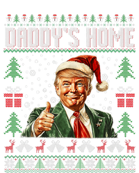 Funny DaddyS Home Trump Ugly Christmas Sweater Xmas Pajamas T-Shirt