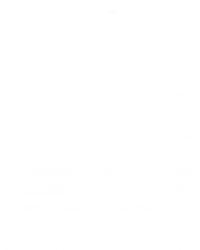 American Flag Best Pucking Dad Ever Hockey FatherS Day Cool Gift Full Zip Hoodie