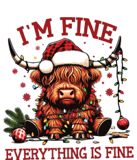 IM Fine Everything Is Fine Funny Christmas T-Shirt