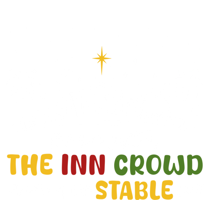 Are You Part Of Inn Crowd Or Stable Few Christmas Nativity Gift Mousepad