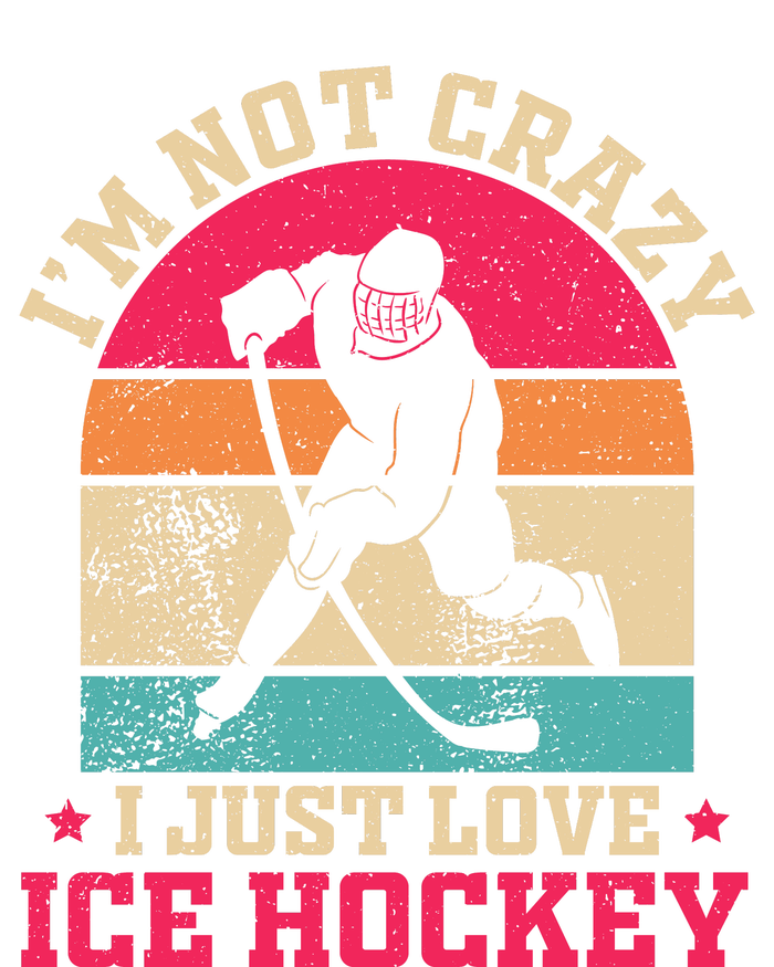 Ice Hockey Enthusiast Retro Style T-Shirt