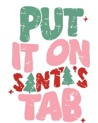 Put It On Santas Tab Retro Christmas Magnet