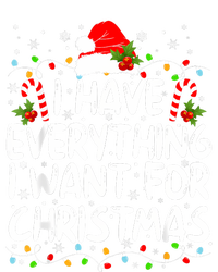 I Have Everything I Want For Christmas Its Me IM Everything Performance Long Sleeve Polo