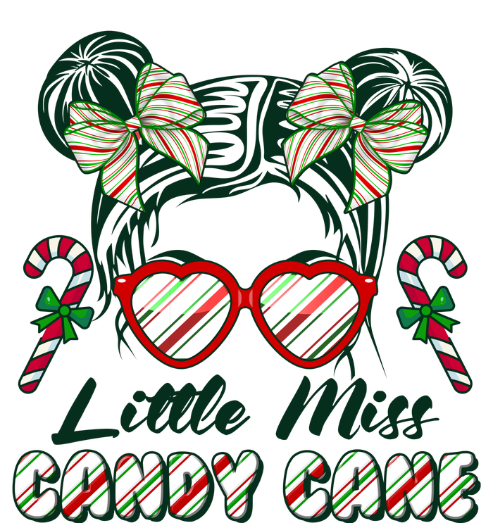 Cute Christmas Little Miss Candy Cane Sweatshirt