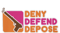 Dunkin Donuts Deny Defend Depose T-Shirt