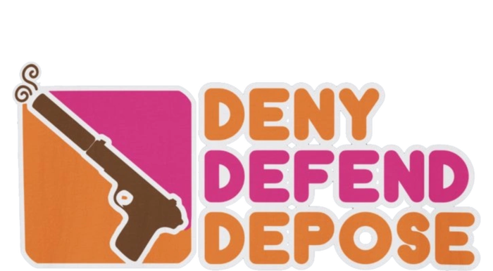 Dunkin Donuts Deny Defend Depose T-Shirt