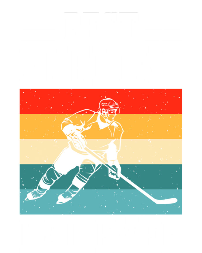 Best Pucking Dad Ever Ice Hockey Father Hockey Player Gift T-Shirt