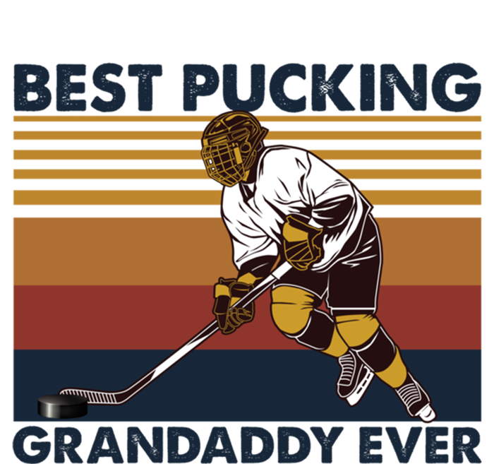 Best Pucking Grandaddy Ever Funny Hockey Grandpa Saying Great Gift Magnet