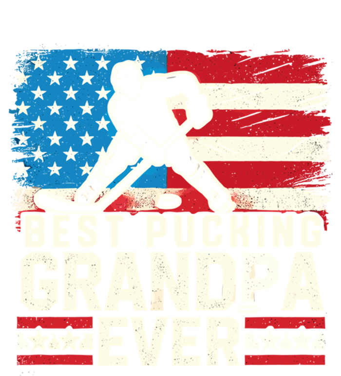 Best Pucking Grandpa Ever Gift Hockey Lover Gift T-Shirt