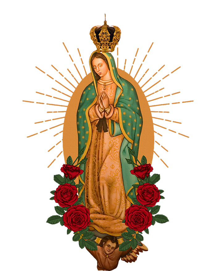 Our Lady Of Guadalupe Virgen De Guadalupe Virgin Mary Linda T-Shirt