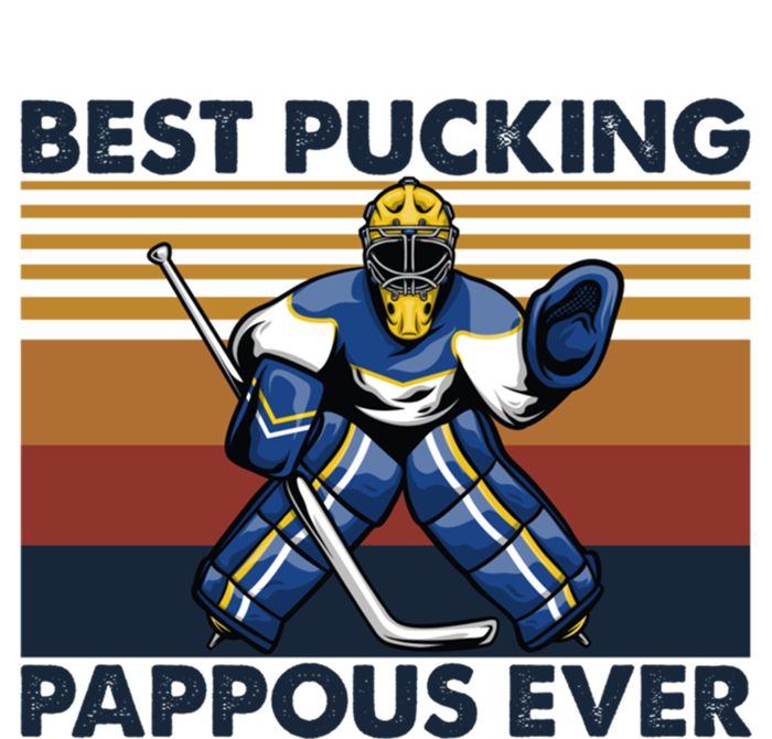 Best Pucking Pappous Ever Funny Hockey Grandpa Saying Gift Toddler Hoodie