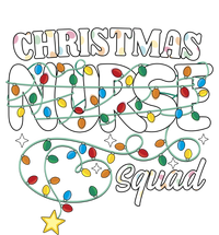 Christmas Nurse Squad Party Cute Nursing Np Rn Xmas Lights Gift T-Shirt