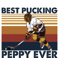 Best Pucking Peppy Ever Funny Hockey Grandpa Saying Gift T-Shirt