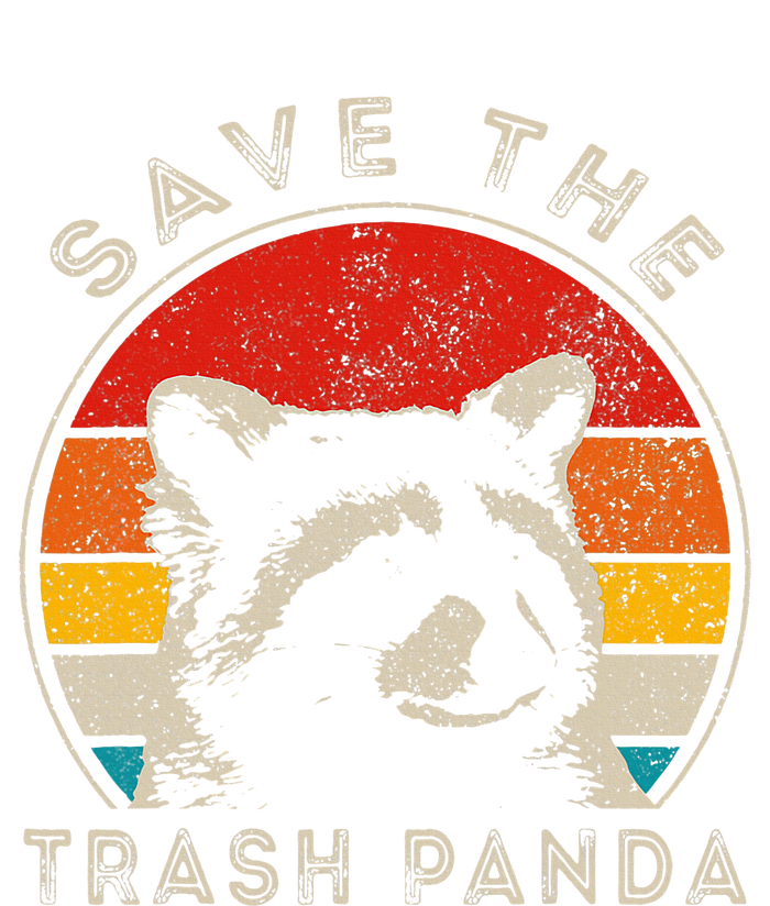 Save The Trash Pandas Funny Raccoon Animal Lover Funny T-Shirt