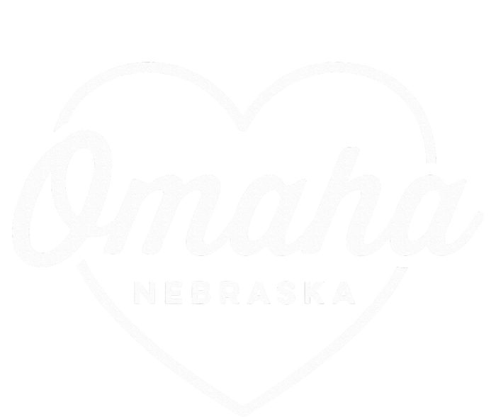 Omaha Nebraska Love Heart Retro Script Travel America Dark Toddler Fine Jersey T-Shirt