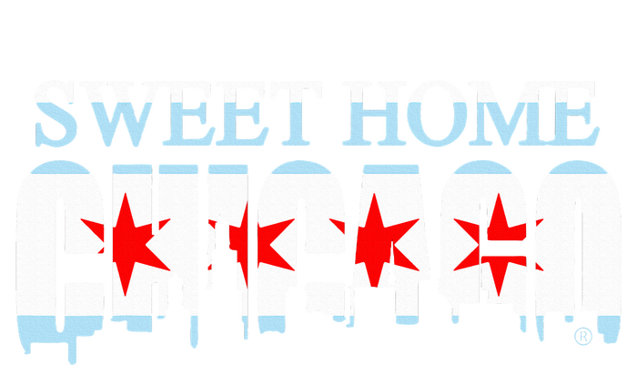 Sweet Home Chicago Flag Skyline T-Shirt