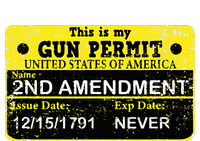 The 2a Is My Gun Permit Proud American Pro 2nd Amendment T-Shirt