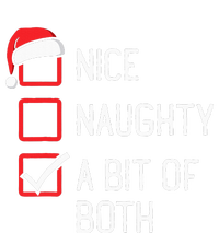 Nice Naughty List A Bit Of Both Christmas T-Shirt