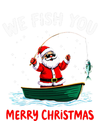 We Fish You A Merry Funny Christmas Fishing Fisherman Santa T-Shirt