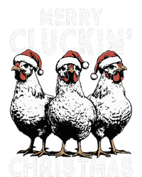 Merry Cluckin Christmas Funny Christmas Graphic Toddler Fine Jersey T-Shirt